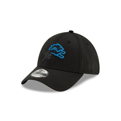 Sapca New Era Detroit Lions NFL NFL Logo Elements 2.0 39THIRTY Stretch Fit - Negrii